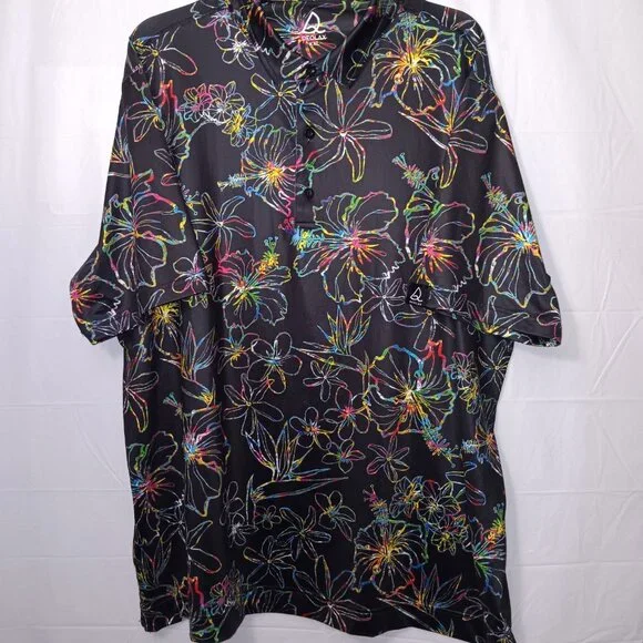 DEOLAX XL STRECTH GOLF POLO SHIRT - Picture 8 of 8